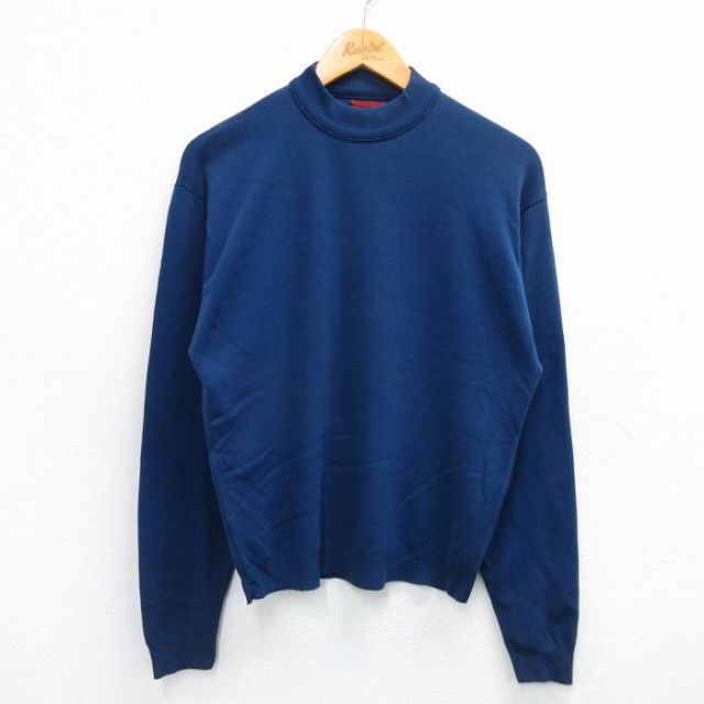 【50%OFF】シアーズ 80s 長袖セーター ネイビー M | 古着