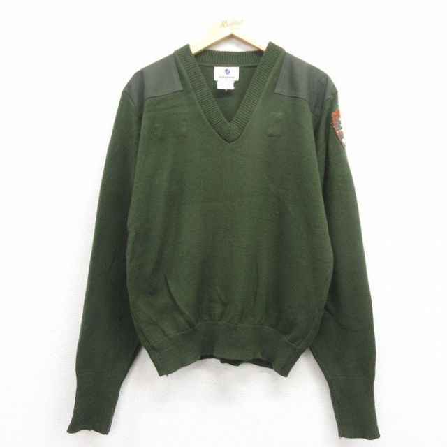 ナショナルパーク 90s 長袖セーター グリーン M | 古着