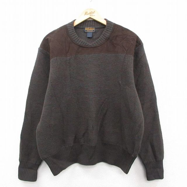 【50%OFF】ウールリッチ 長袖セーター ブラウン L | 古着