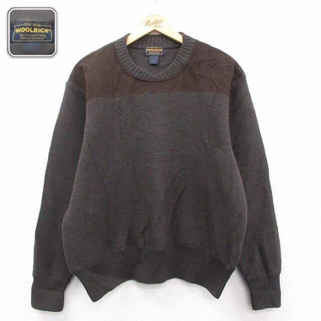 【50%OFF】ウールリッチ 長袖セーター ブラウン L | 古着