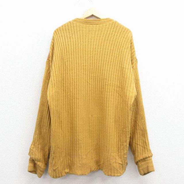 古着通販 XL☆古着 ウィルソン 長袖 セーター メンズ パッチワーク