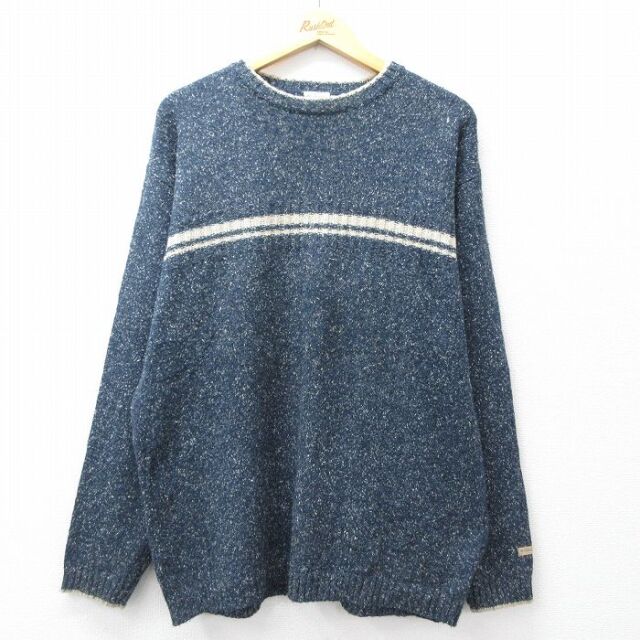 【50%OFF】コロンビア 00s 長袖セーター ネイビー L | 古着