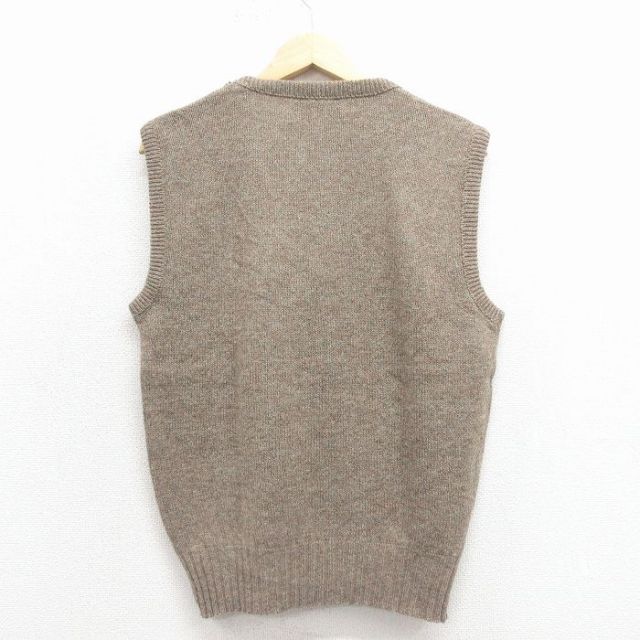 古着通販 M☆古着 ジャンセン ケーブル ニット ベスト メンズ 90年代