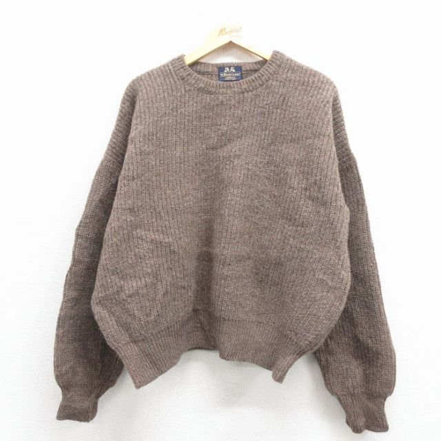 ウィリスアンドガイガー 長袖セーター ベージュ XL | 古着