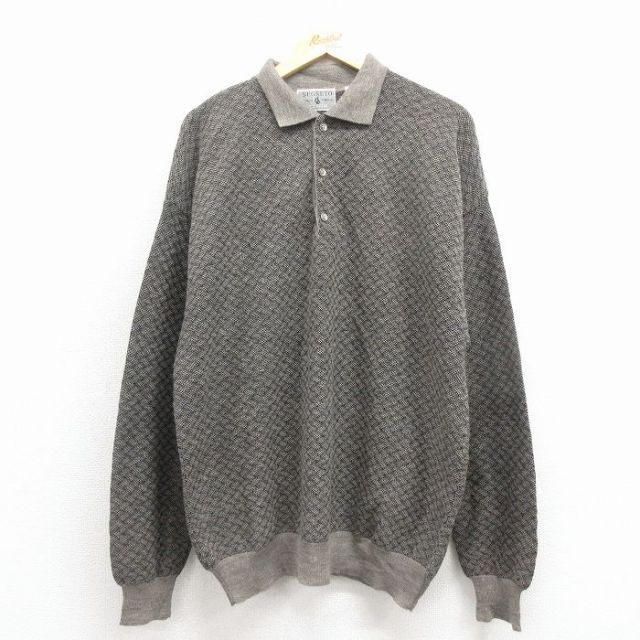 90s 長袖セーター グレー XL | 古着