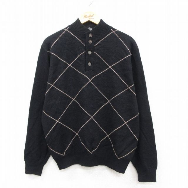 【20%OFF】JOS.A.BANK 長袖セーター ブラック L | 古着