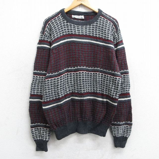 ジャンセン 90s 長袖セーター グレー L | 古着