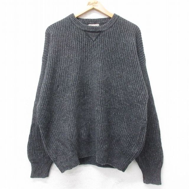 COUNTY SEAT 00s 長袖セーター 霜降り グレー XL | 古着