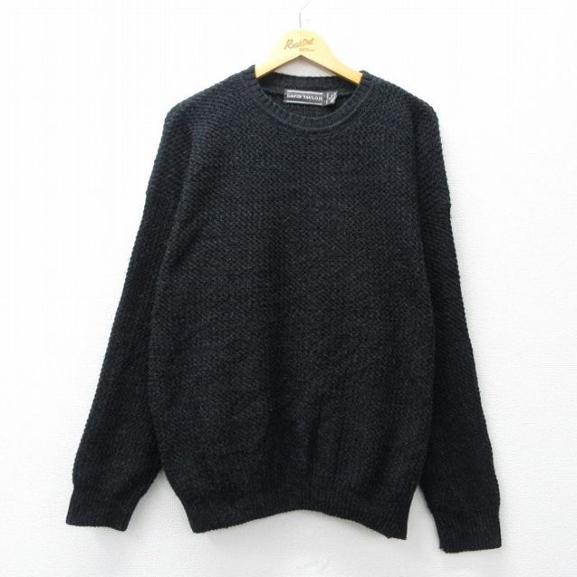 90s 長袖セーター ブラック XL | 古着