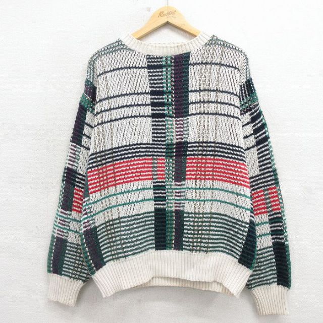 90s 長袖セーター ベージュ XL | 古着