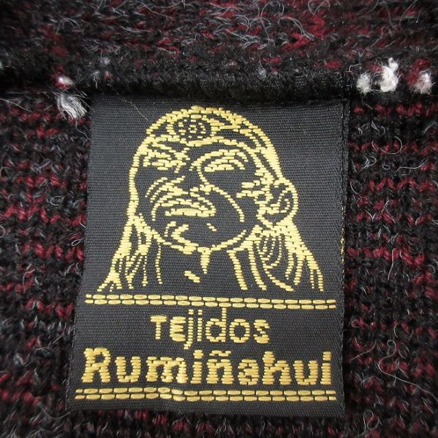 古着通販 L☆古着 TEJIDOS RUMINAHUI 長袖 ニット カーディガン メンズ