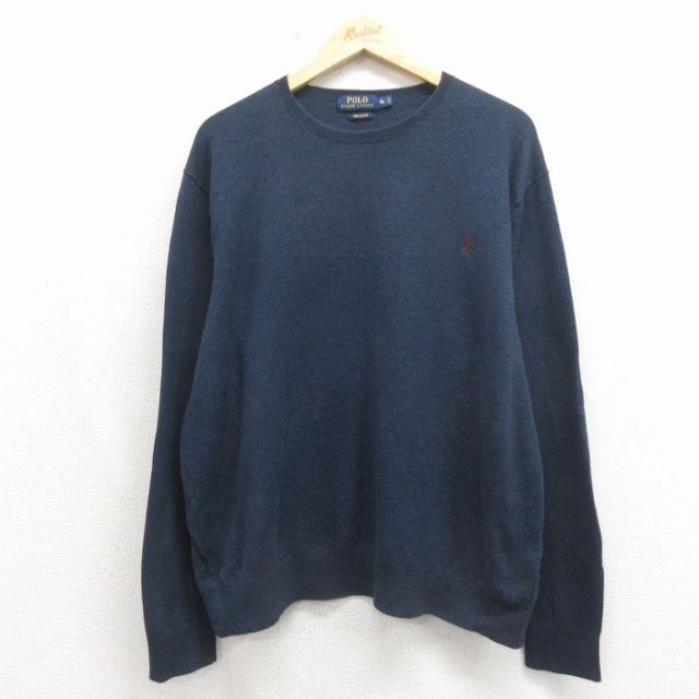古着通販 XL☆古着 エルエルビーン 長袖 ケーブル セーター メンズ 00