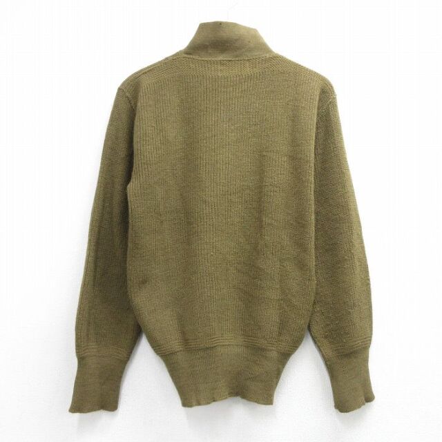 S/古着 長袖 ビンテージ セーター メンズ 50年代 50s クルーネック 生成り【spe】 26feb02 古着通販 L☆古着 長袖 ビンテージ ジープ セーター メンズ 40年代 40s