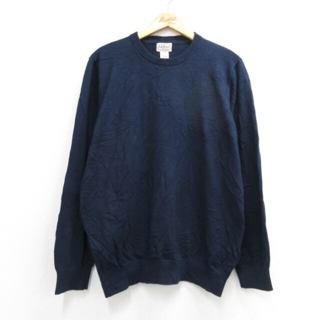 エルエルビーン 00s 長袖セーター ネイビー メンズL相当 | 古着