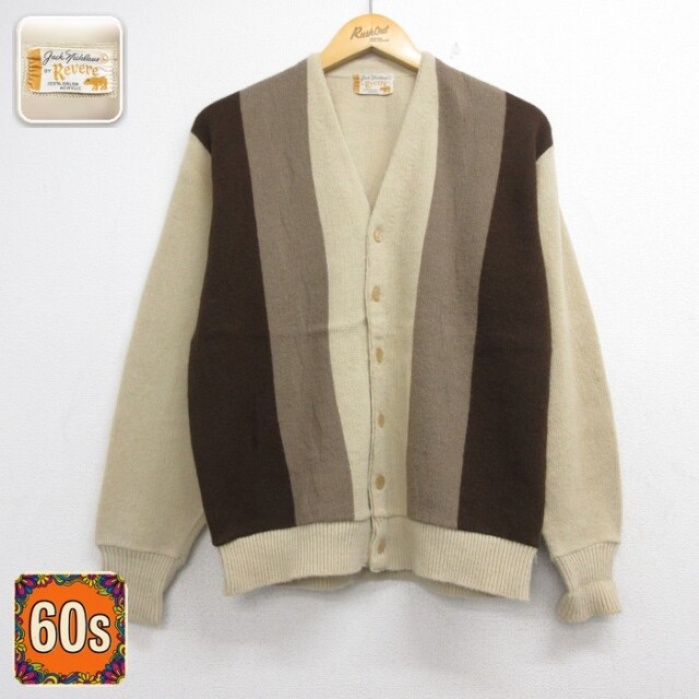 古着通販 L☆古着 Jack Nicklaus 長袖 ビンテージ メンズ 60年代 60s