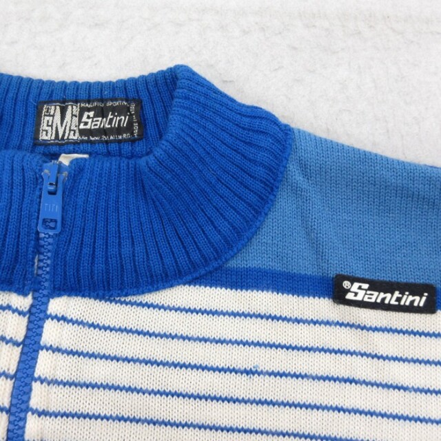 古着通販 M☆古着 Santini 長袖 セーター ハーフジップ メンズ 80年代 古着通販 M☆古着 Santini 長袖 セーター ハーフジップ メンズ 80年代