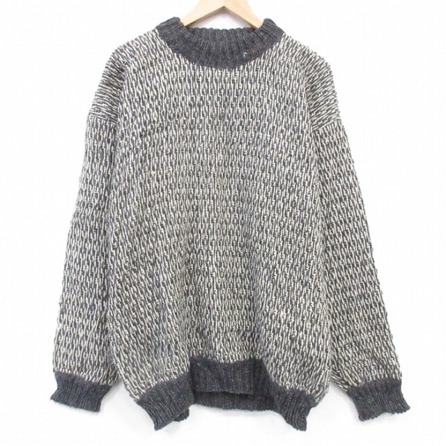 【20%OFF】長袖セーター グレー L | 古着