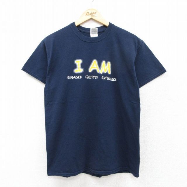 半袖Tシャツ I AM AVID ネイビー M | 古着