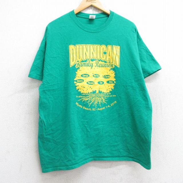半袖Tシャツ グリーン XL | 古着