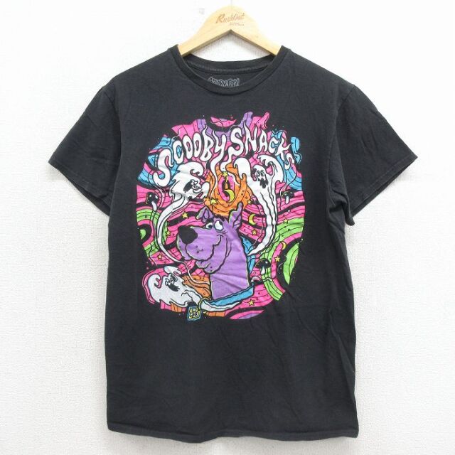 半袖Tシャツ スクービードゥー ブラック M | 古着