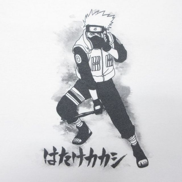 古着通販 XL☆古着 半袖 Tシャツ メンズ アニメ ナルト疾風伝 はたけ