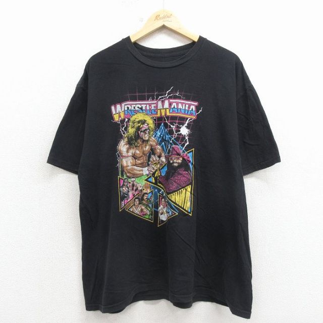 90s 半袖Tシャツ アルティメットウォリアー ブラック XL | 古着