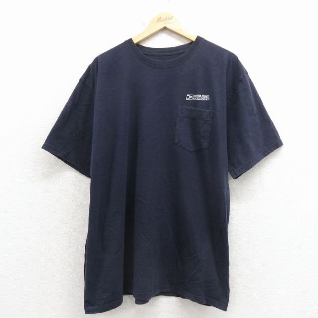 半袖Tシャツ 郵便局 ネイビー XL | 古着