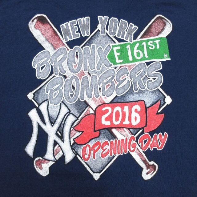 古着通販 L☆古着 半袖 Tシャツ メンズ MLB ニューヨークヤンキース