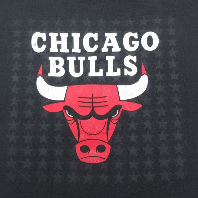 古着通販 XL☆古着 半袖 Tシャツ メンズ NBA シカゴブルズ デック
