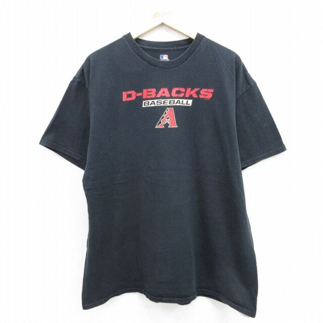 MLB アリゾナダイヤモンドバックス 半袖Tシャツ ブラック メンズXL相当 | 古着
