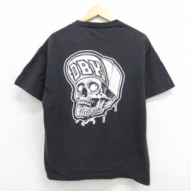 DBK 半袖Tシャツ スカル ブラック メンズL相当 | 古着