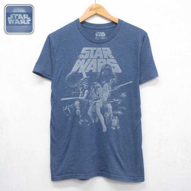 半袖Tシャツ スターウォーズ ネイビー メンズM相当 | 古着