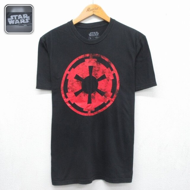 スターウォーズ 半袖Tシャツ 帝国軍 ブラック メンズM相当 | 古着