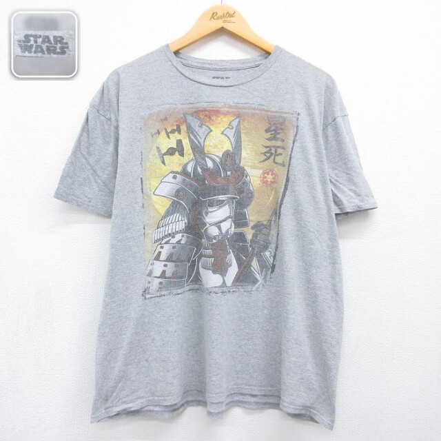 スターウォーズ 半袖Tシャツ ストームルーパー グレー メンズXL相当 | 古着