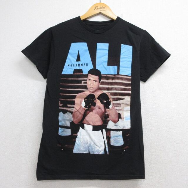 半袖Tシャツ モハメドアリ ブラック メンズS相当 | 古着