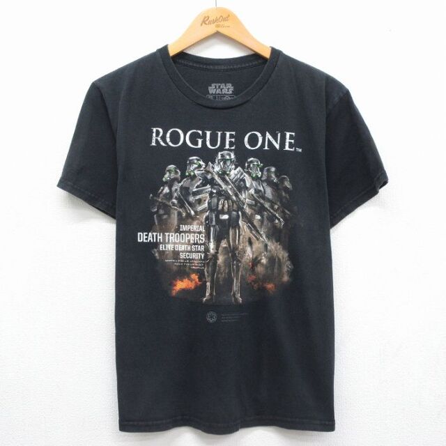 スターウォーズ 半袖Tシャツ デストルーパー ブラック メンズM相当 | 古着
