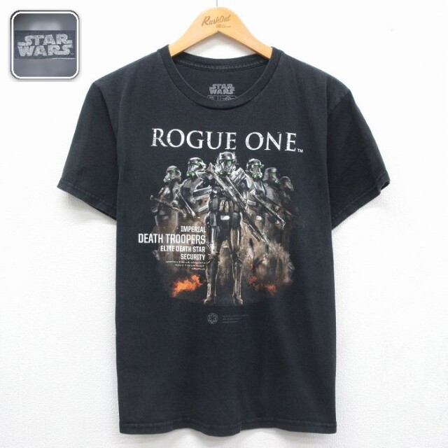 スターウォーズ 半袖Tシャツ デストルーパー ブラック メンズM相当 | 古着