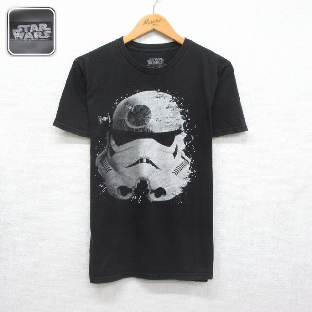 スターウォーズ 半袖Tシャツ ストームトルーパープリント ブラック メンズM相当 | 古着