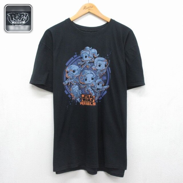 スターウォーズ 半袖Tシャツ ブラック メンズXL相当 | 古着