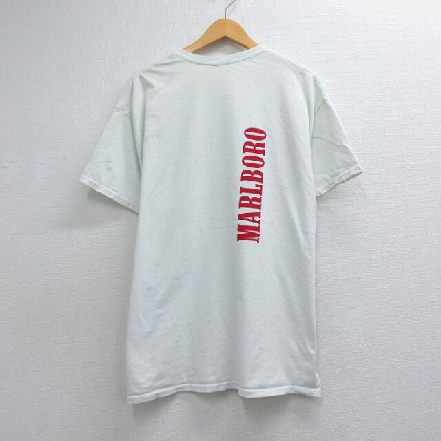 マルボロ 半袖Tシャツ ホワイト メンズXL相当 | 古着