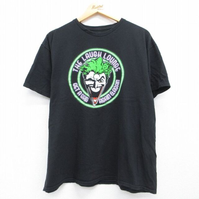 DCコミックス 半袖Tシャツ ジョーカー ブラック メンズXL相当 | 古着