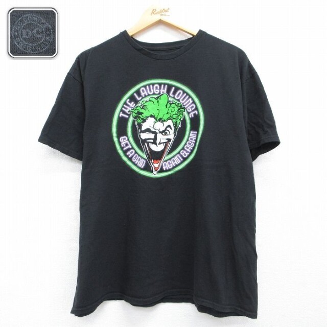 DCコミックス 半袖Tシャツ ジョーカー ブラック メンズXL相当 | 古着