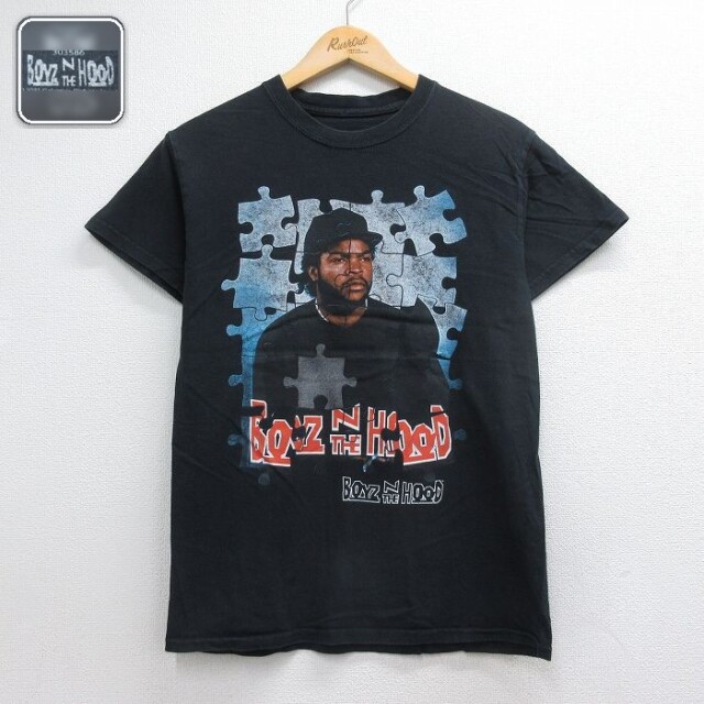 半袖Tシャツ 映画ボーイズンザフッド ブラック メンズS相当 | 古着
