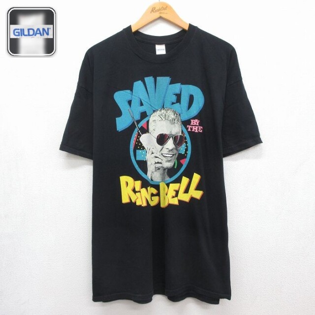RING BELL 半袖Tシャツ ブラック メンズXL相当 | 古着