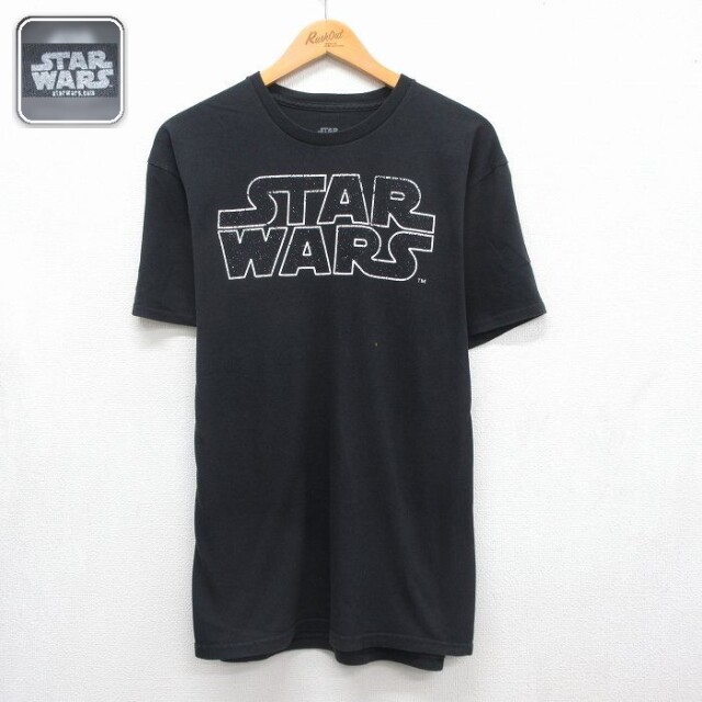 スターウォーズ 半袖Tシャツ ブラック メンズL相当 | 古着