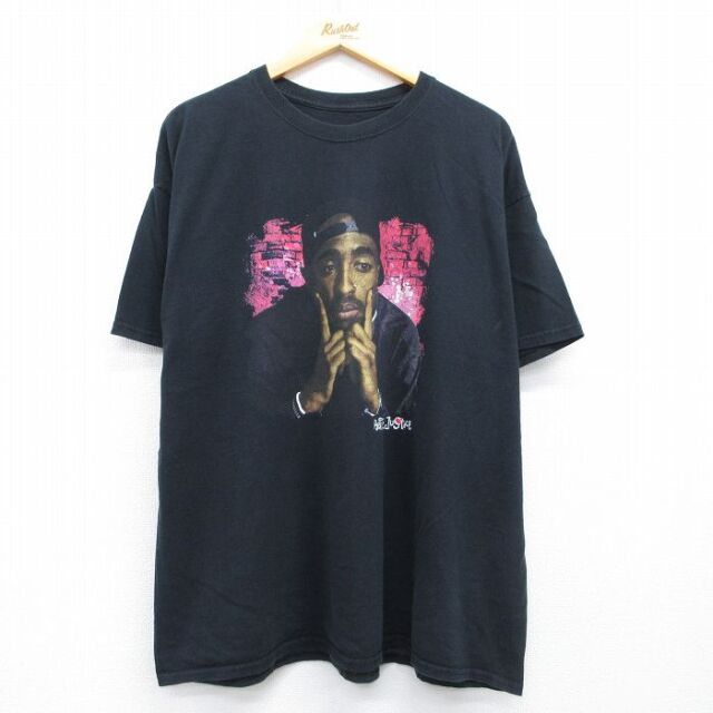 ポエティックジャスティス 半袖Tシャツ ブラック メンズXL相当 | 古着