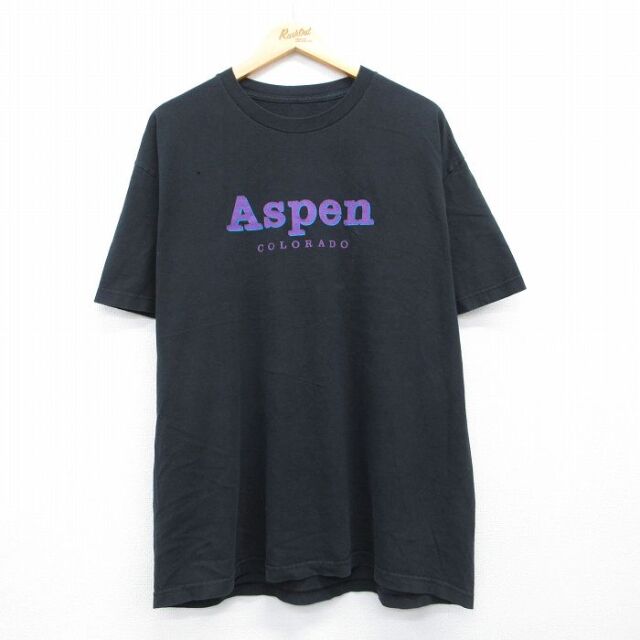 コロラド 半袖Tシャツ ブラック メンズXL相当 | 古着