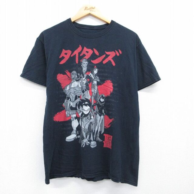 半袖Tシャツ ティーンタイタンズ ブラック メンズM相当 | 古着