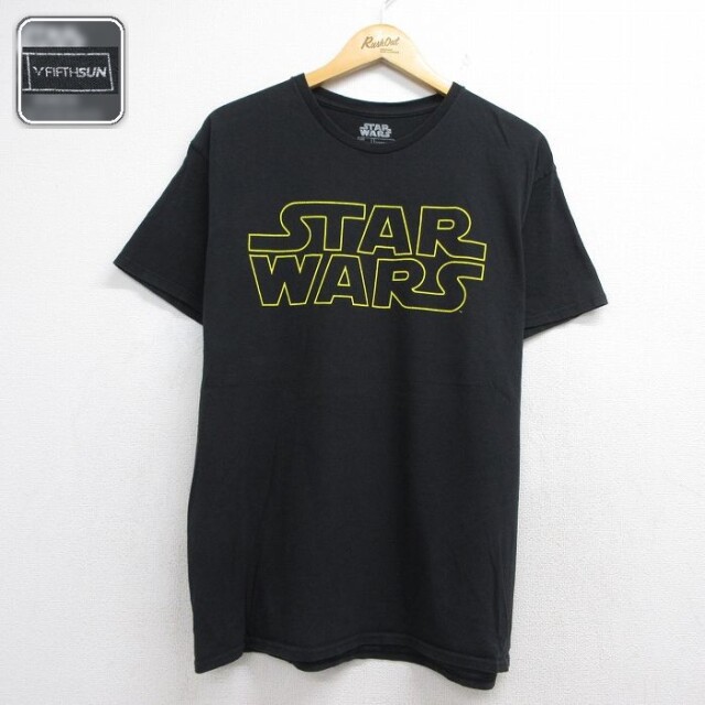 半袖Tシャツ スターウォーズ ブラック メンズL相当 | 古着