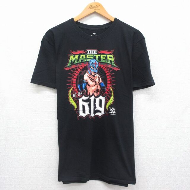 レイミステリオ 半袖Tシャツ ブラック メンズL相当 | 古着
